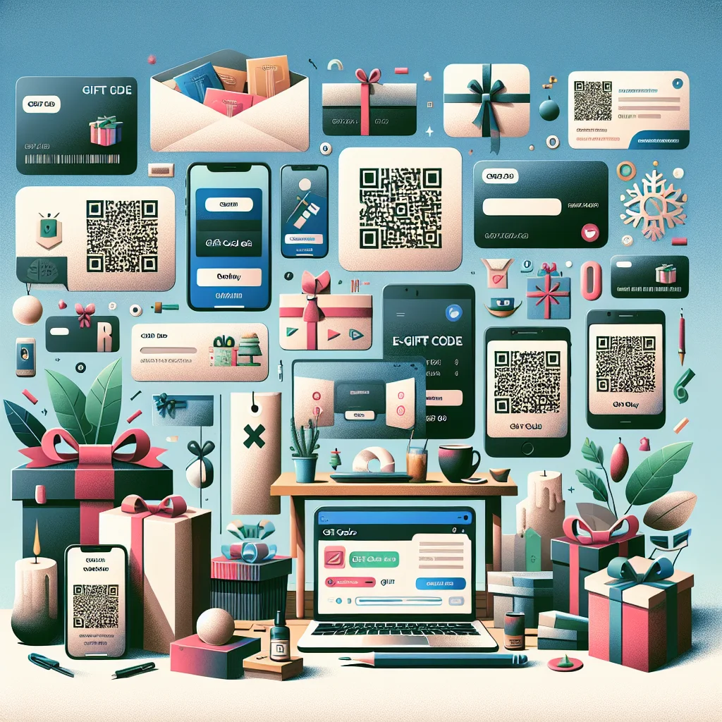Various types of gift codes available