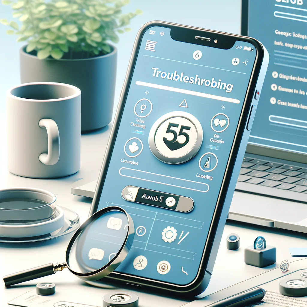 Troubleshooting the 55 Club App