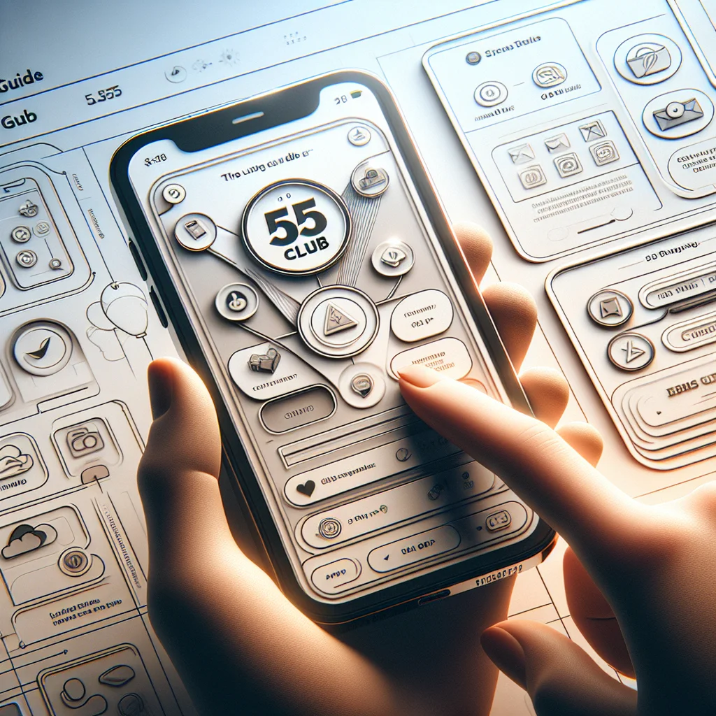 User guides for the 55 Club App